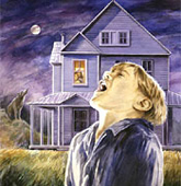Illustrations of children in the book The Adventures of Andi OMalley