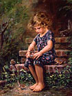 Amber Portrait in Oil Paint