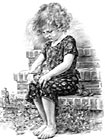 The Story of a young girl told in a picture