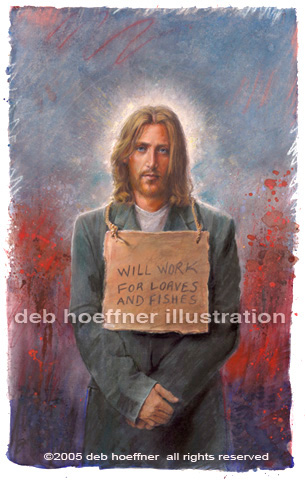 Jézus, Jesus, debb hoefner, homeless