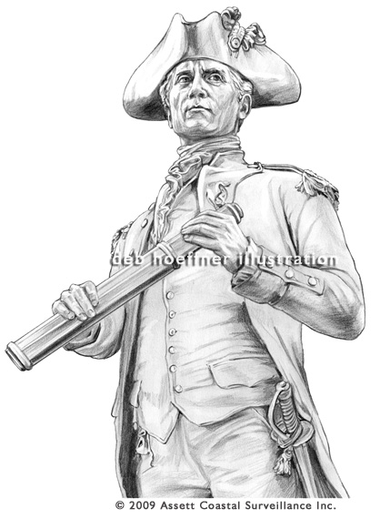 corporate logo drawing by deb hoeffner illustration