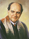 portrait of Reverend in robe