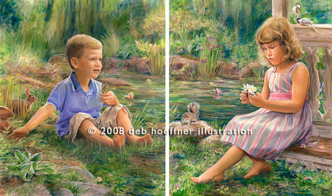 Commissioned Portrait of Matt and Nicole