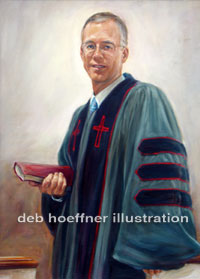 testimonial for oil portraits of religious leaders by deb hoeffner