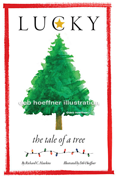 christmas tree book illustrations