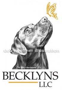 black dog logo