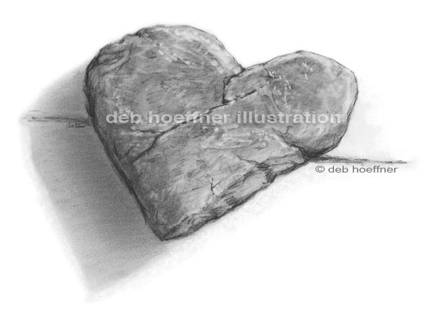 stone heart book illustration