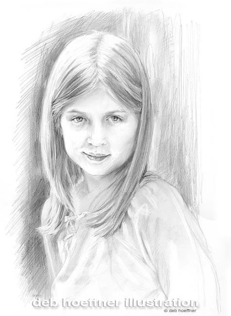 child portrait drawing