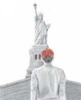 red hat welcome immigrants illustration